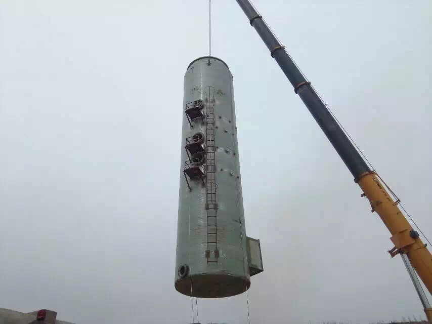 玻璃鋼除塵脫硫塔
